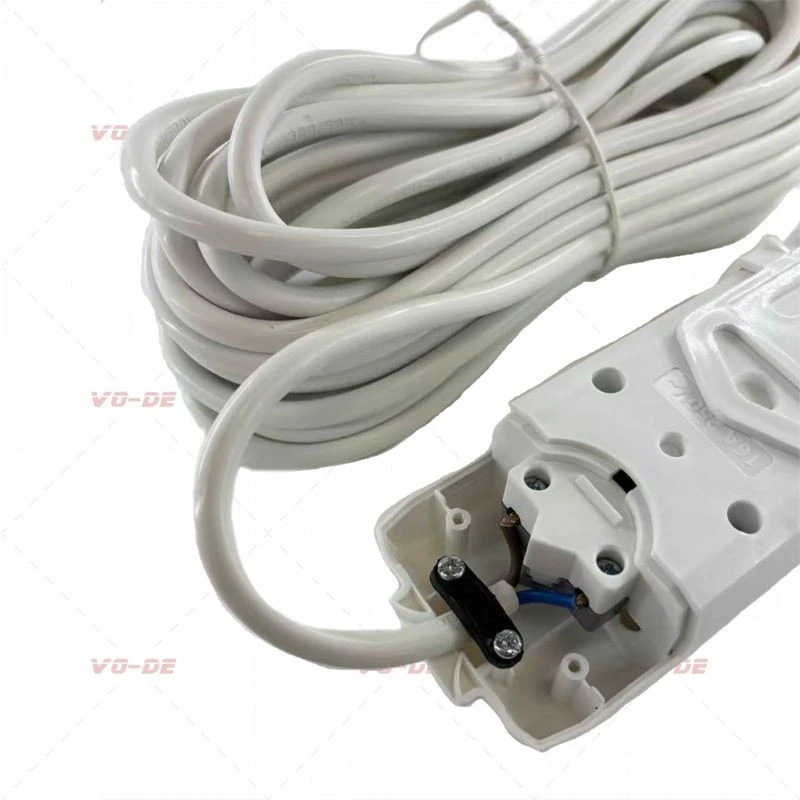 Russia Extension Socket 2 Gang PP With Cable suppliers